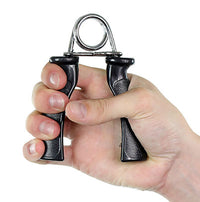 CanDo Fixed resistance hand grip, medium, red, pair — for Hand Flexion in Clinical and Institutional Care
