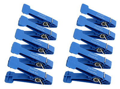 CanDo Graded Pinch Finger Exerciser, Replacement Pinch Pins, Yellow (X-Light) — for Hand Flexion in Clinical and Institutional Care