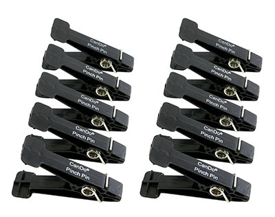 CanDo Graded Pinch Finger Exerciser, Replacement Pinch Pins, Yellow (X-Light) — for Hand Flexion in Clinical and Institutional Care