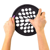 CanDo Hand Exercise Web - Low Powder - Yellow - X-light — for Hand Strength and Dexterity Therapy