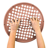 CanDo Hand Exercise Web - Latex Free - Tan - XX-light — for Hand Strength and Dexterity Therapy