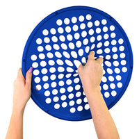 CanDo Hand Exercise Web - Latex Free - 7" Diameter - Yellow - X-light — for Hand Strength and Dexterity Therapy