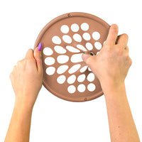 CanDo Hand Exercise Web - Latex Free - Tan - XX-light — for Hand Strength and Dexterity Therapy