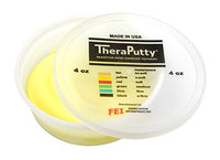 TheraPutty CanDo Antimicrobial Theraputty Exercise Material - 2 oz - Yellow - X-soft — for Hand Therapy and Strengthening