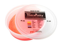 TheraPutty CanDo Theraputty Exercise Material - 2 oz - Red - Soft — for Hand Therapy and Strengthening
