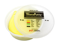 TheraPutty CanDo Theraputty Exercise Material - 2 oz - Yellow - X-soft — for Hand Therapy and Strengthening
