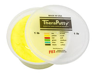 TheraPutty CanDo Theraputty Exercise Material - 2 oz - Yellow - X-soft — for Hand Therapy and Strengthening