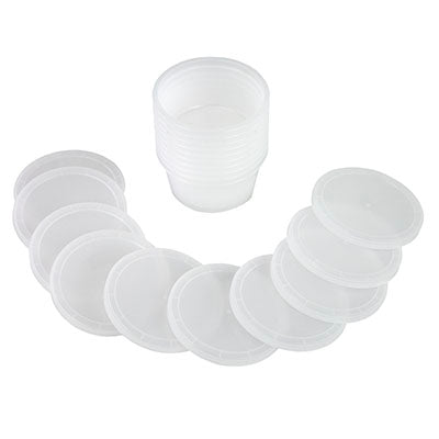 TheraPutty Exercise Putty Containers and Lids, 4 oz and 6 oz putty ONLY — for Hand Therapy and Strengthening