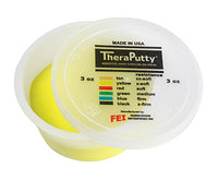 TheraPutty CanDo Theraputty Exercise Material - 2 oz - Yellow - X-soft — for Hand Therapy and Strengthening