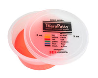 TheraPutty CanDo Theraputty Exercise Material - 2 oz - Red - Soft — for Hand Therapy and Strengthening