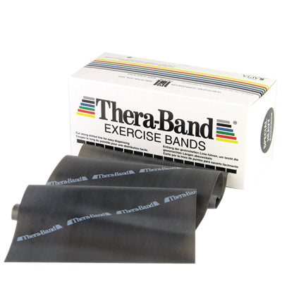 TheraBand exercise band - 6 yard roll - Black - special heavy — for Resistance Training and Rehabilitation