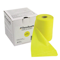 TheraBand exercise band - 6 yard roll - Yellow - thin — for Resistance Training and Rehabilitation