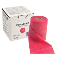 TheraBand exercise band - Twin-Pak 100 yard roll - Red - medium (2, 50-yd boxes) — for Resistance Training and Rehabilitation
