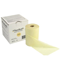 TheraBand exercise band - Twin-Pak 100 yard roll - Tan - extra thin (2, 50-yd boxes) — for Resistance Training and Rehabilitation
