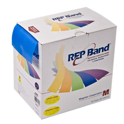 REP Band exercise band - latex free - blueberry, level 4 — for Resistance Training and Rehabilitation