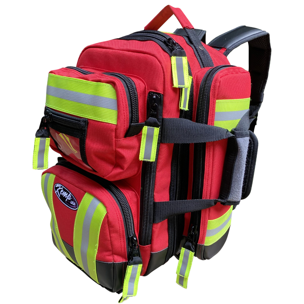 Kemp USA 10-115-RED-MINI Ultimate EMS Mini Backpack, Red