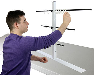 Rolyan Horizontal Ring Tree — for Range-of-Motion in Clinical and Institutional Care