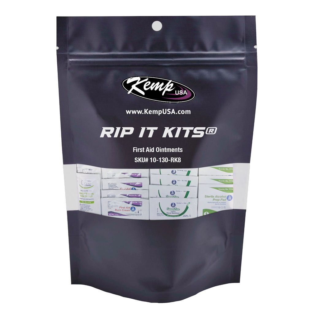 Kemp USA 10-130-RK8 Rip It Kits, First Aid Ointments