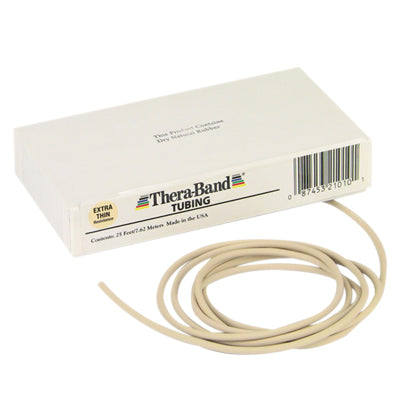 TheraBand exercise tubing - 25' roll - Tan - extra thin — for Resistance Training and Rehabilitation
