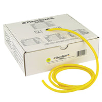 TheraBand exercise tubing - 100 foot roll - Yellow - thin — for Resistance Training and Rehabilitation