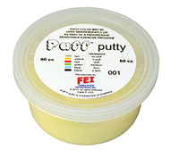 TheraPutty Puff LiTE Exercise Putty - x-soft - yellow - 60cc — for Hand Therapy and Strengthening