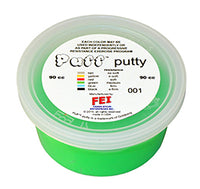 TheraPutty Puff LiTE Exercise Putty - soft - red - 90cc — for Hand Therapy and Strengthening