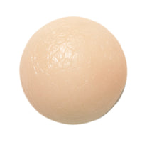 CanDo Gel Squeeze Ball, Standard Circular, Tan (XX-Light) — for Hand Strength and Dexterity Therapy