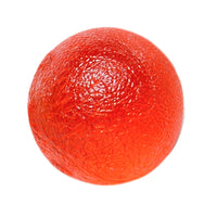 CanDo Gel Squeeze Ball, Standard Circular, Yellow (X-Light) — for Hand Strength and Dexterity Therapy