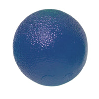 CanDo Gel Squeeze Ball, Standard Circular, Yellow (X-Light) — for Hand Strength and Dexterity Therapy