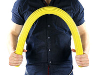 CanDo Twist-Bend-Shake Flexible Exercise Bar - 36" - Yellow - X-light — for Wrists & Shoulder in Clinical and Institutional Care