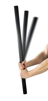 CanDo Twist-Bend-Shake Flexible Exercise Bar - 36" - Yellow - X-light — for Wrists & Shoulder in Clinical and Institutional Care