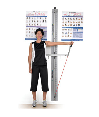 TheraBand Professional Wall Exercise Station, Wall Section — for Resistance Training and Rehabilitation