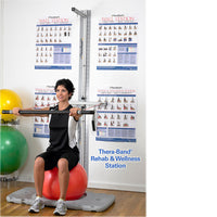 TheraBand Rehab and Wellness Station — for Resistance Training and Rehabilitation
