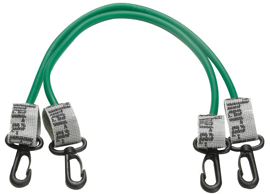 TheraBand Exercise Station, Accessory, Green (moderate) Tubing with Connectors, 24", Latex — for Resistance Training and Rehabilitation