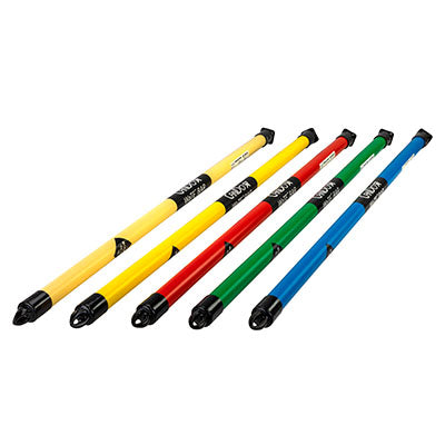 CanDo Slim WaTE Bar, 5-Piece Set, Bars Weighing 1, 2, 3, 4, 5 lbs. — for Strength Training and Rehabilitation