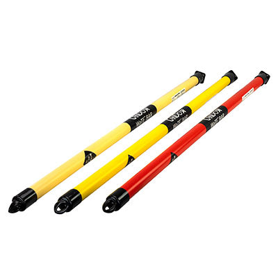 CanDo Slim WaTE Bar, 3-Piece Set, Bars Weighing 1, 2, 3 lbs. — for Strength Training and Rehabilitation