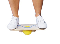 Chango S-2000BA 15 x 8" board, with 3" and 4" balls — for Balance Training and Fall Prevention