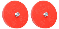 CanDo MVP Balance System, Red Instability Ball (Level 2), Pair — for Balance Training and Fall Prevention