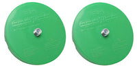 CanDo MVP Balance System, Green Instability Ball (Level 3), Pair — for Balance Training and Fall Prevention