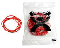CanDo Hand Exerciser - Additional Latex Free Bands - Red - Light - 25 Bands Only — for Hand Strength and Dexterity Therapy