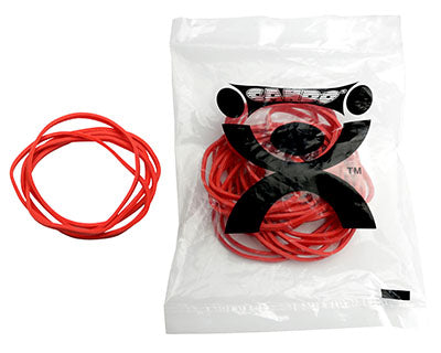 CanDo Hand Exerciser - Additional Latex Free Bands - Red - Light - 25 Bands Only — for Hand Strength and Dexterity Therapy