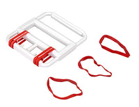 CanDo Latex Free rubber-band hand exerciser, with 5 red bands — for Hand Strength and Dexterity Therapy