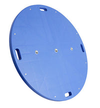 CanDo Balance Board, 16" Diameter Wobble/Rocker Board with 2 Black Balls (X-Hard) — for Balance Training and Fall Prevention