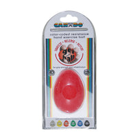 CanDo Gel Squeeze Ball, Large Cylindrical, Yellow (X-Light) — for Hand Strength and Dexterity Therapy