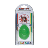 CanDo Gel Squeeze Ball, Large Cylindrical, Yellow (X-Light) — for Hand Strength and Dexterity Therapy