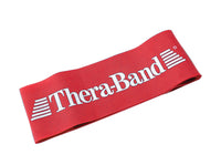 TheraBand exercise loop - 12" - Red - medium — for Resistance Training and Rehabilitation