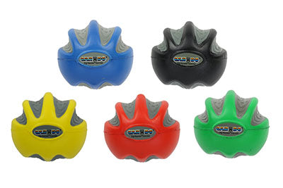 CanDo Digi-Squeeze hand exerciser - Small - set of 5 pieces (yellow, red, green, blue, black), no rack — for Hand Strength and Dexterity Therapy