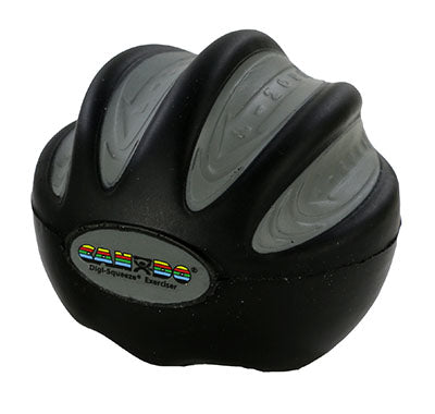CanDo Digi-Squeeze hand exerciser - Medium - Black, x-firm — for Hand Strength and Dexterity Therapy