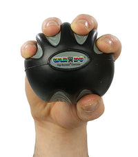 CanDo Digi-Squeeze hand exerciser - Black, x-firm — for Hand Strength and Dexterity Therapy
