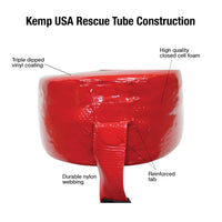 Kemp USA 10-207-RED-YMCA 40" Rescue Tubes, Red